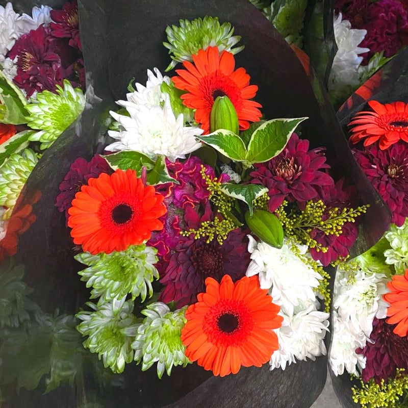 Tropical Half Mixed - Birds of paradise, anthuriums, gingers Half Bouquet Johannesburg | Fresh Flowers City Deep | Same Day Delivery